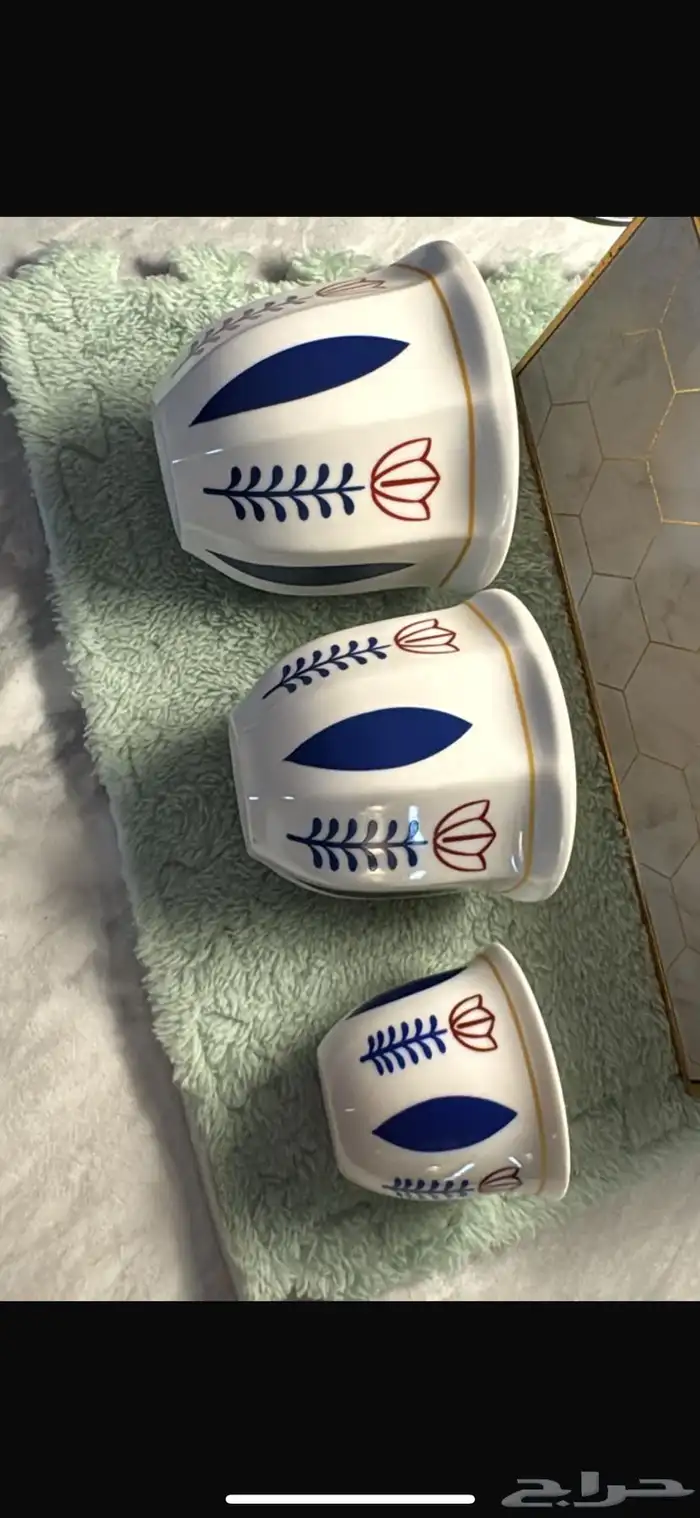 اكواب سيراميك فناجين 250 ملي   180 ملي . بسعر اقل من السوق 5