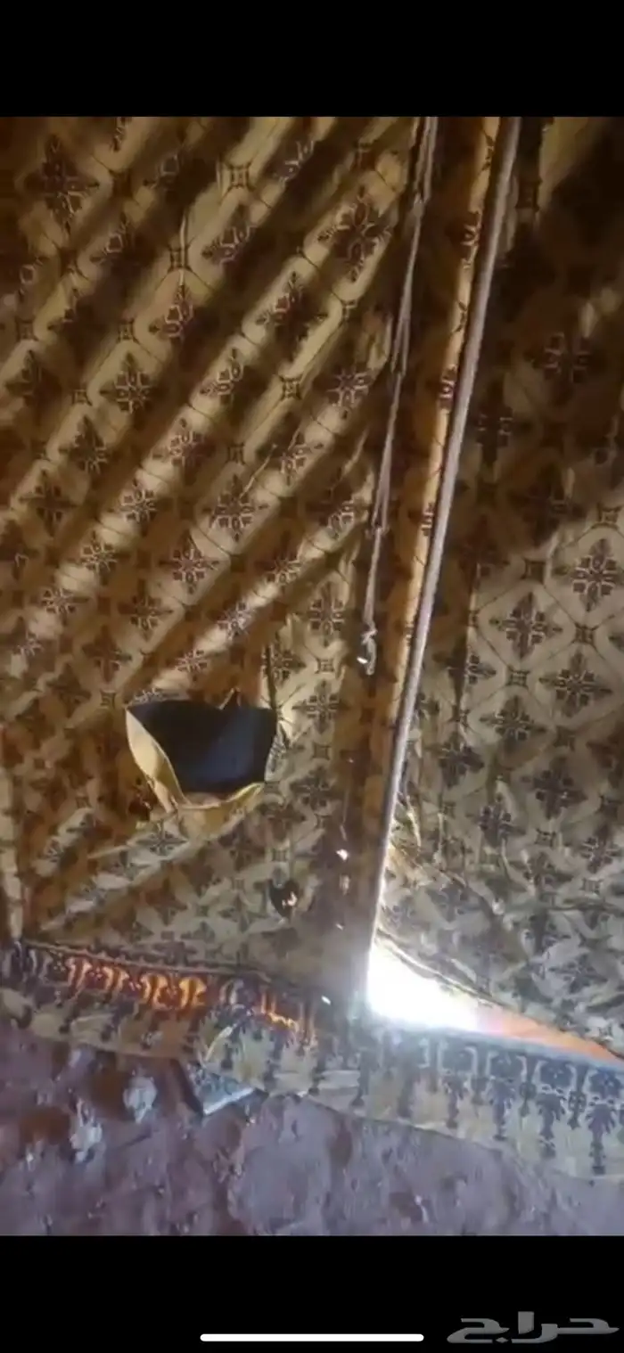 خيمه الصباح عمودين فيها شق ومرقع واشياء ماتذكر ونضيفهه 4