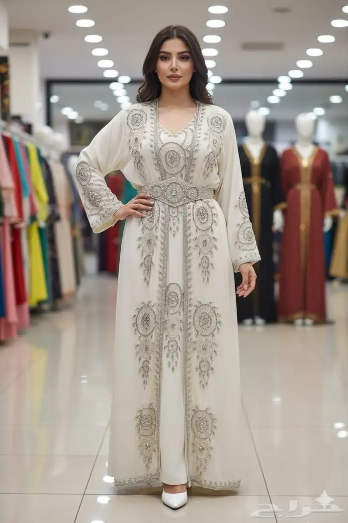 قفطان مغربي مطرز للبيع 1