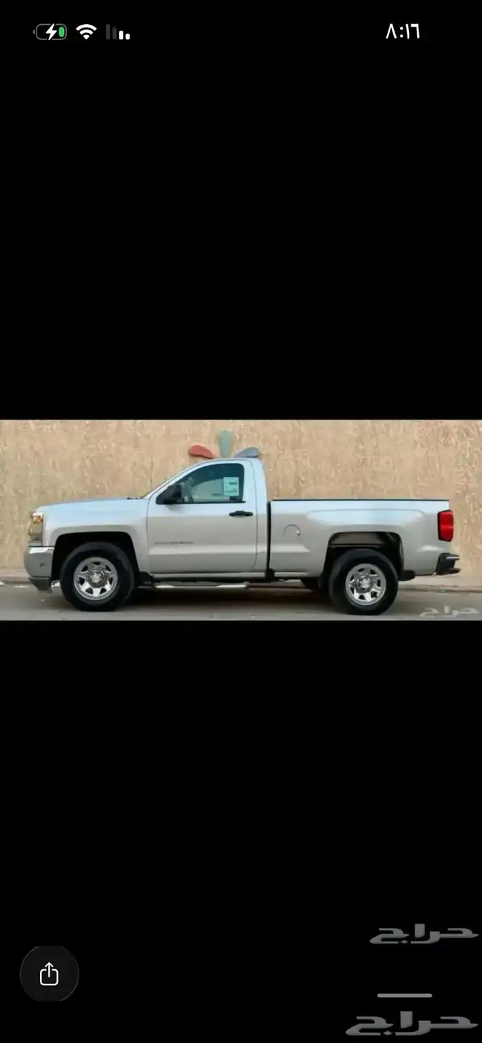 سلفرادو 2016 بدون دبل 6 سلندر 0