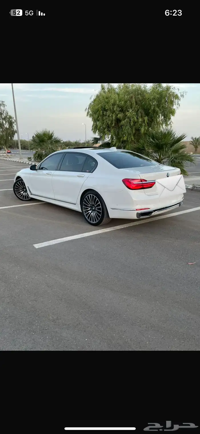 بي ام دبليو2017 فل كامل اعلى مواصفات740الموقع بريده 14