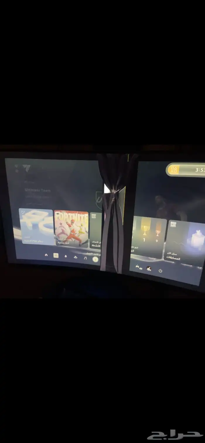 شاشه View Sonie منحنية 32 بوصه عرض 240HzHD يوجد بها كسر 1