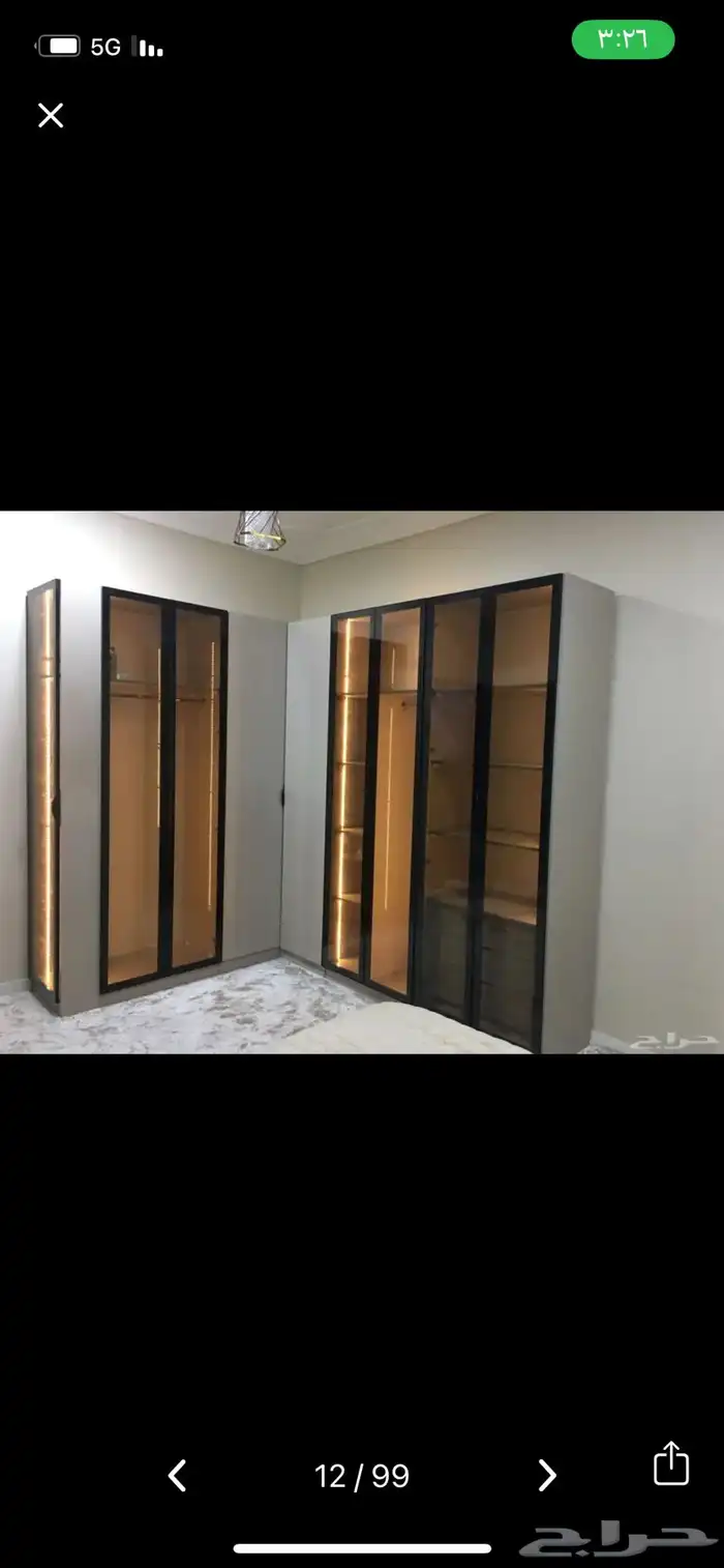 تفصيل غرف نوم بإجود انواع الاخشاب ( متوفر خدمة الاقساط ) 16