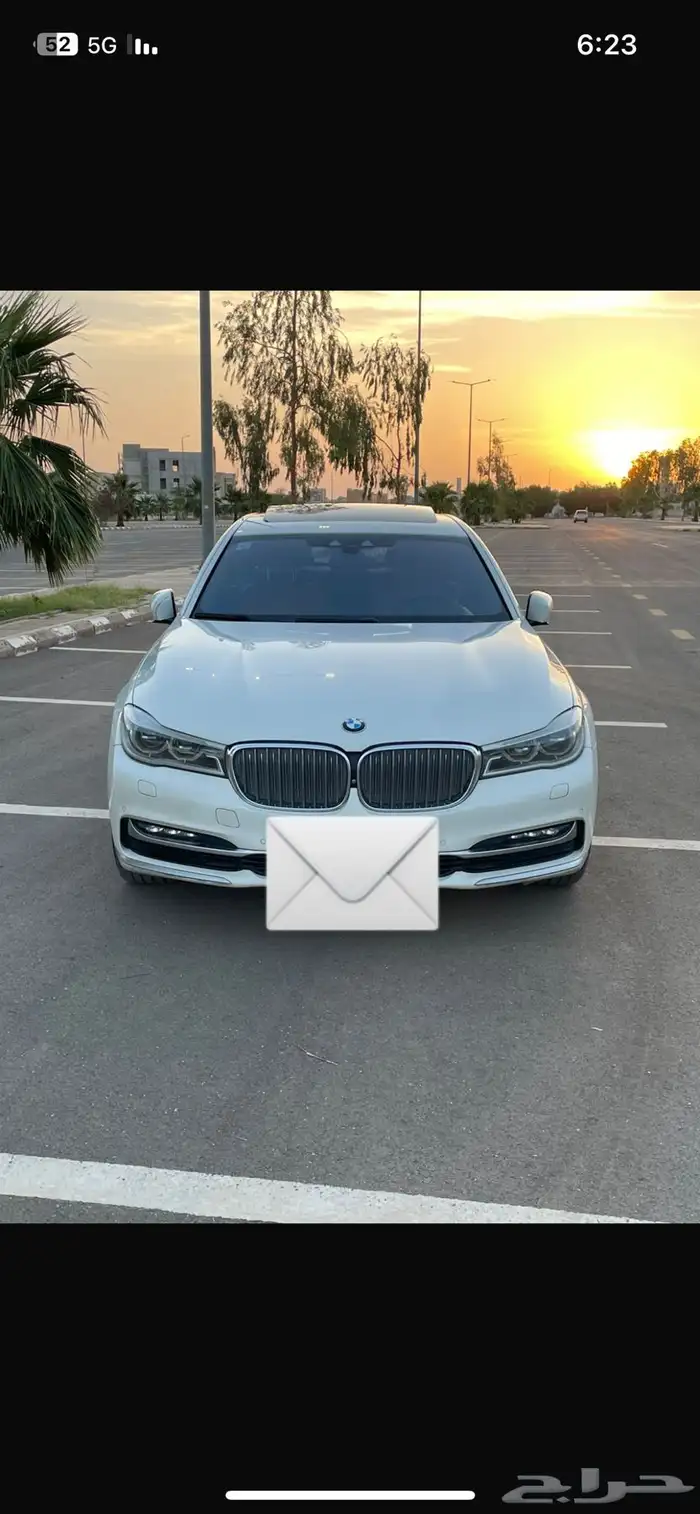 بي ام دبليو2017 فل كامل اعلى مواصفات740الموقع بريده 15