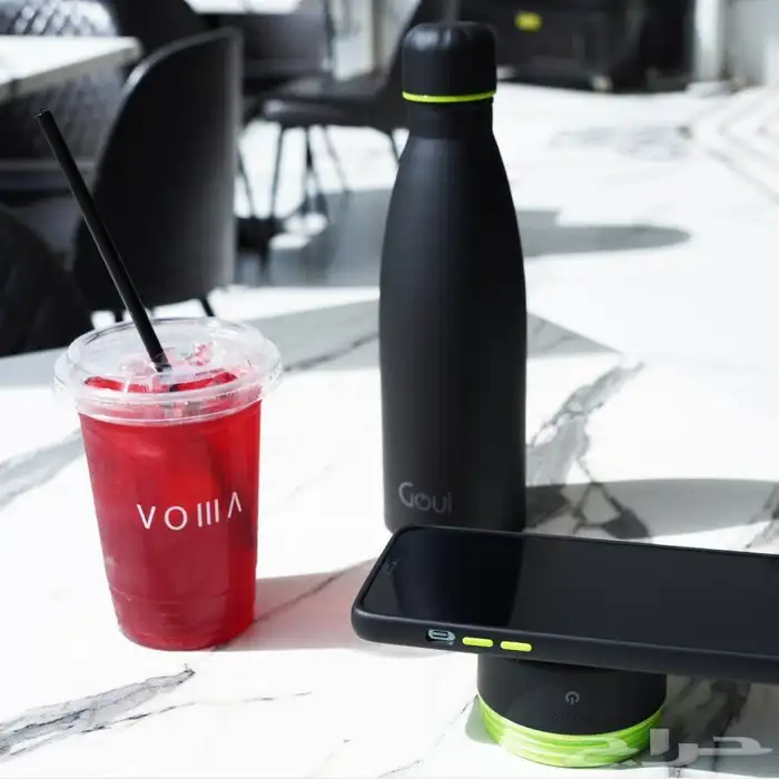 مطارة قوي   شاحن لاسلكي   بطارية متنقلة 6000 ملي امبير 1