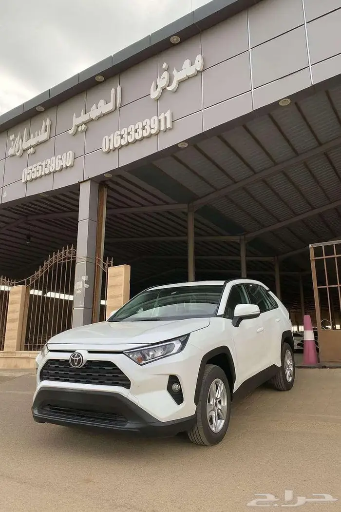 تويوتا راف فور استندر دبل ابيض 2025 0