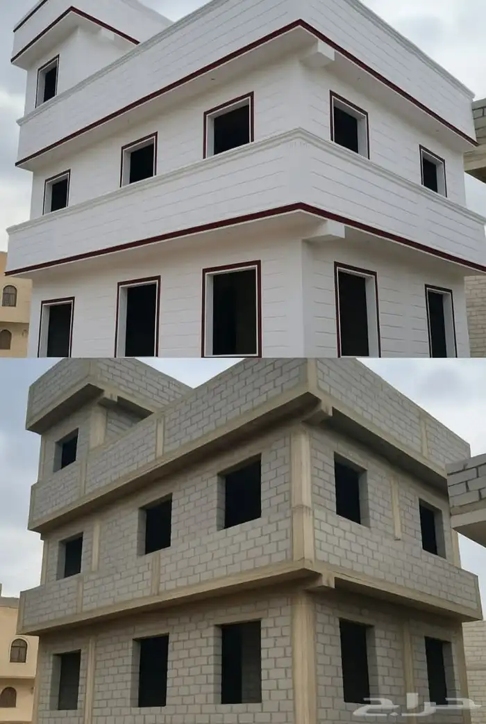 لياسه ملونه وديكورات خارجيه بديل الحجر الطبيعي 3