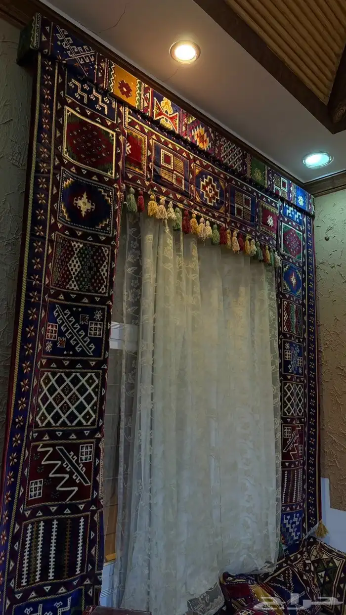 مخاد ومراكي مشب بنقشه تراثيه للبيع 4