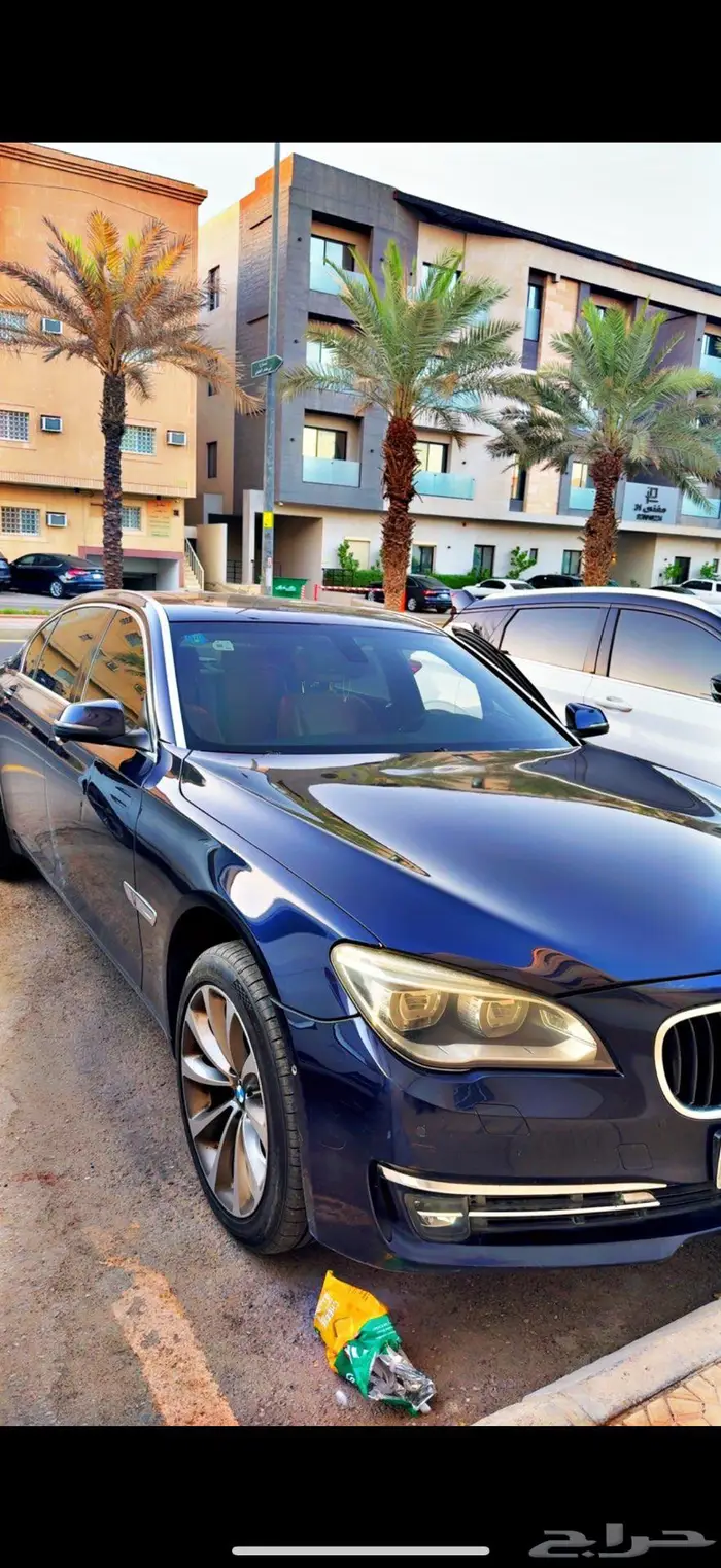 بي ام دبليو 730 موديل 2015 نظيف اعلى فئه 3