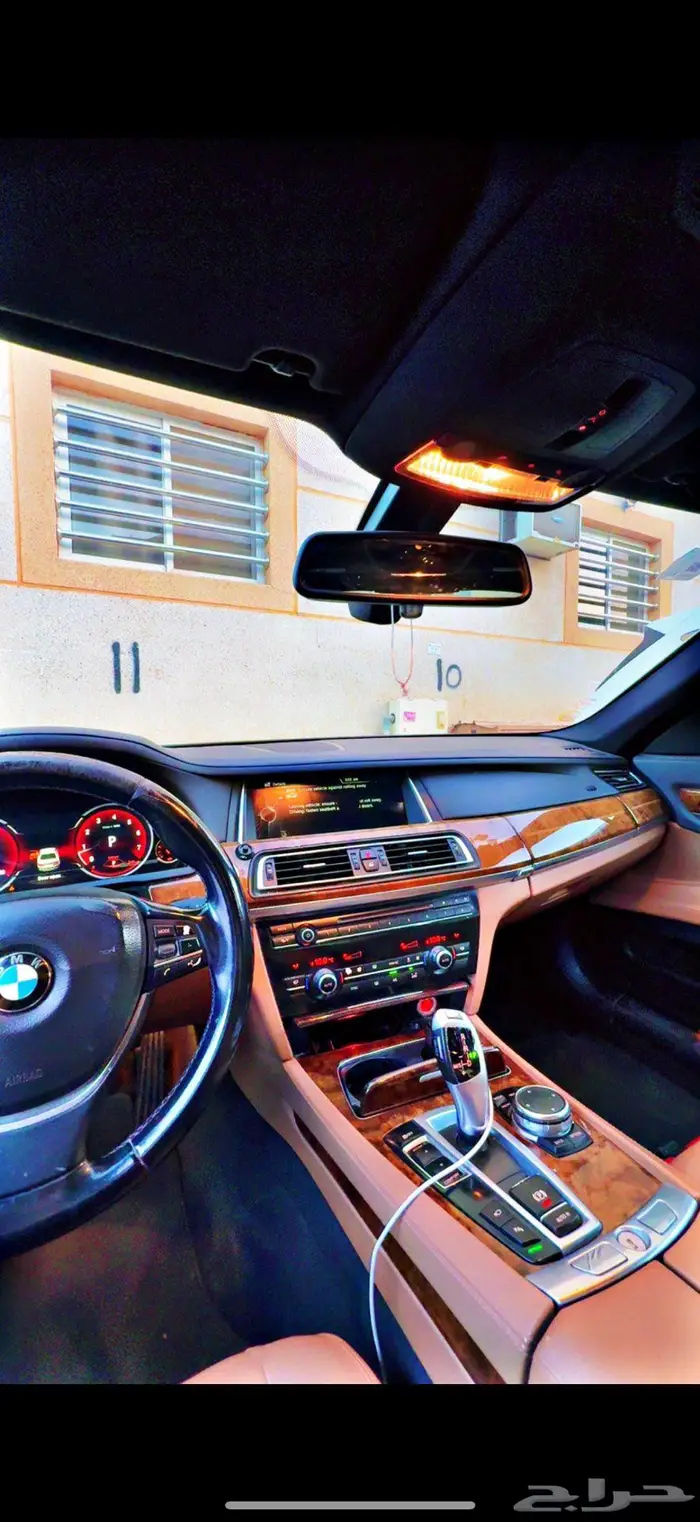 بي ام دبليو 730 موديل 2015 نظيف اعلى فئه 4