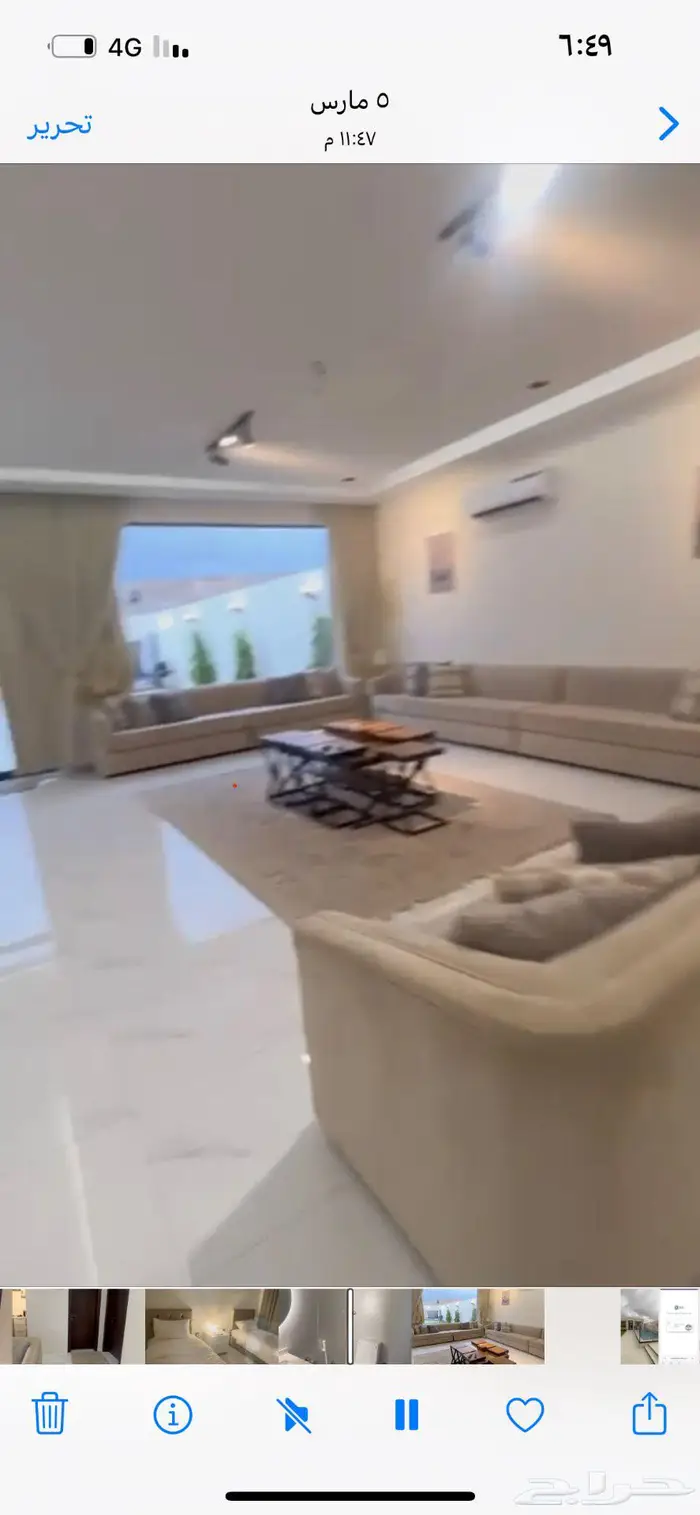 استراحة ( شاليه فندقي لاايجار السومي ) 0