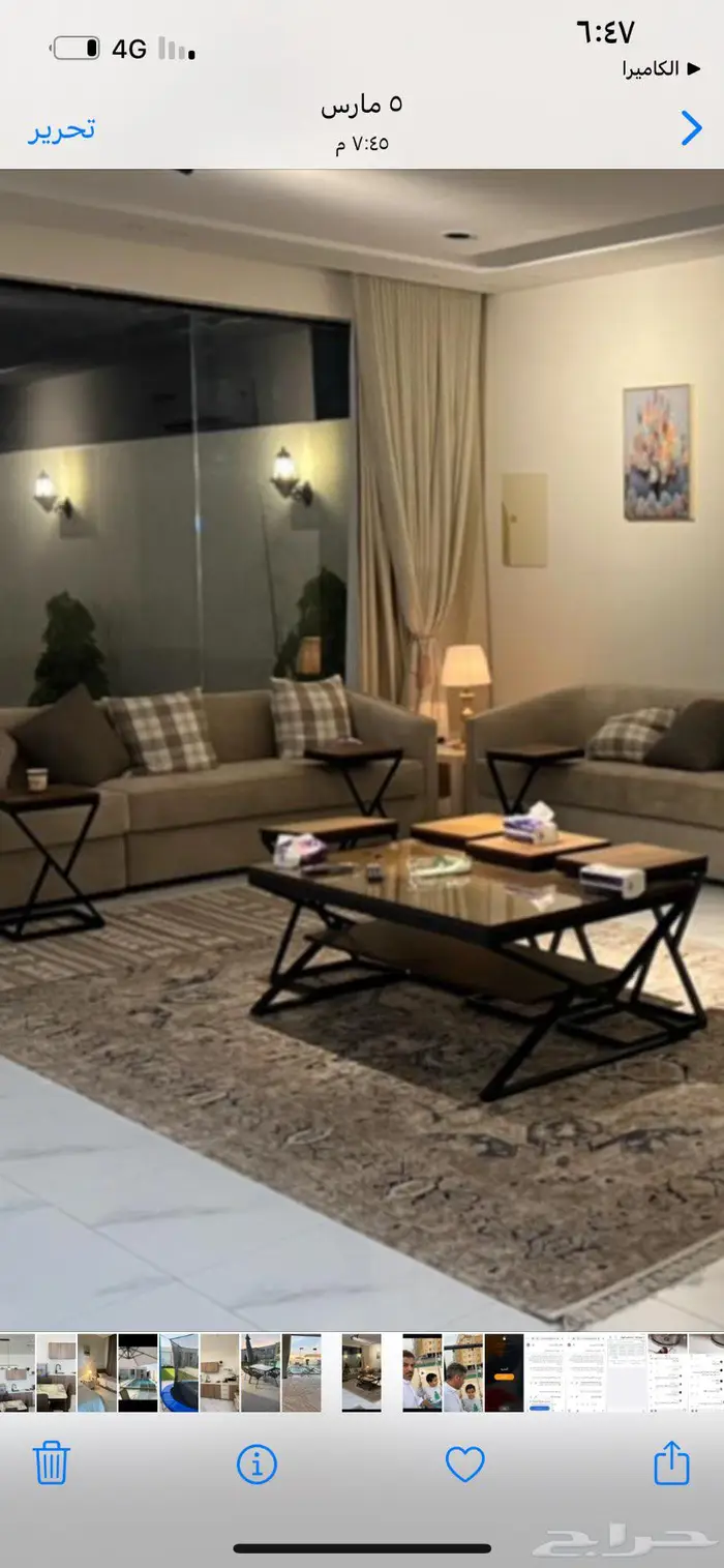 استراحة ( شاليه فندقي لاايجار السومي ) 12