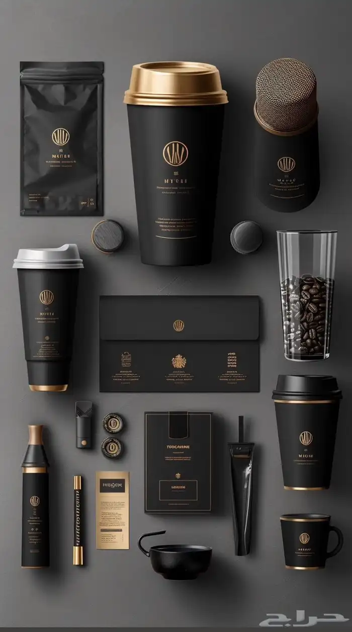 مصمم لوقو منيو بروفايل جرافيك ثري دي 4