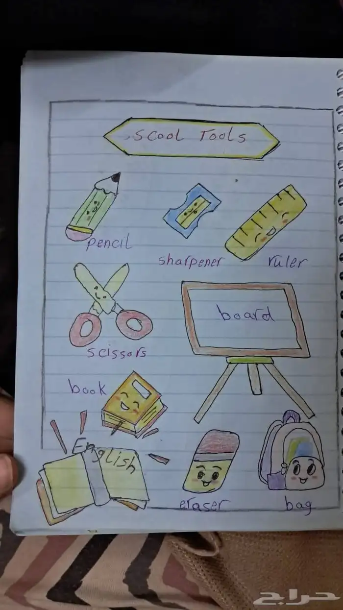 تأسيس اطفال من مسكه القلم للكتابه لمستوى افضل بإذن الله 7