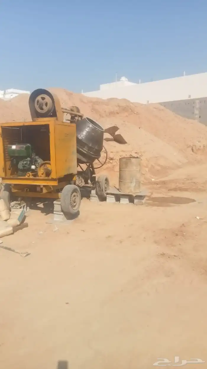 خلاطه اسمنت يدوي ايجار يومي الشهري 0