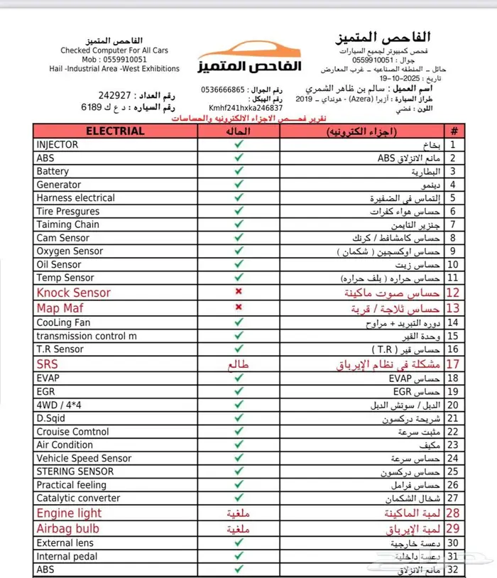 للبيع ازيرا 2019 4