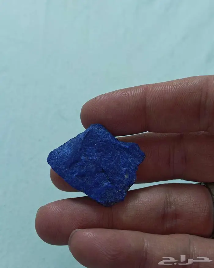 حجر خام لازورد أزرق 2