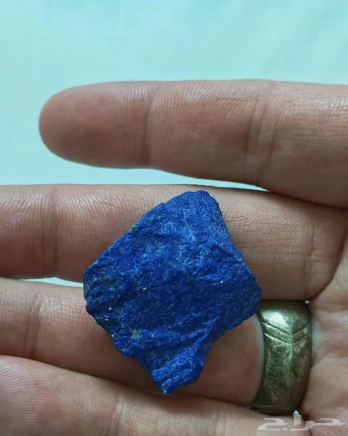حجر خام لازورد أزرق 1