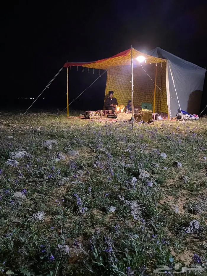 للبيع خيمة رحلات ومظلة الشقردية 2