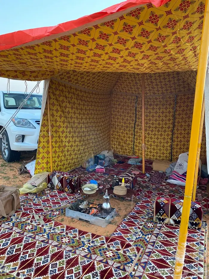 للبيع خيمة رحلات ومظلة الشقردية 3