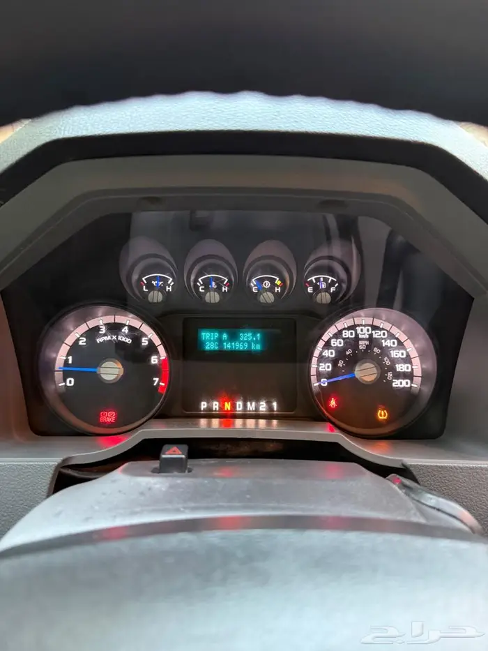 فورد F350 سعودي موديل 2013 استخدام ارامكوا 8