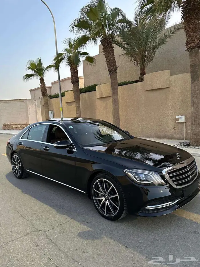 مرسيدس S450 أسود 2020 بدي وكالة عداد 84 ألف بحالة الوكالة. 17