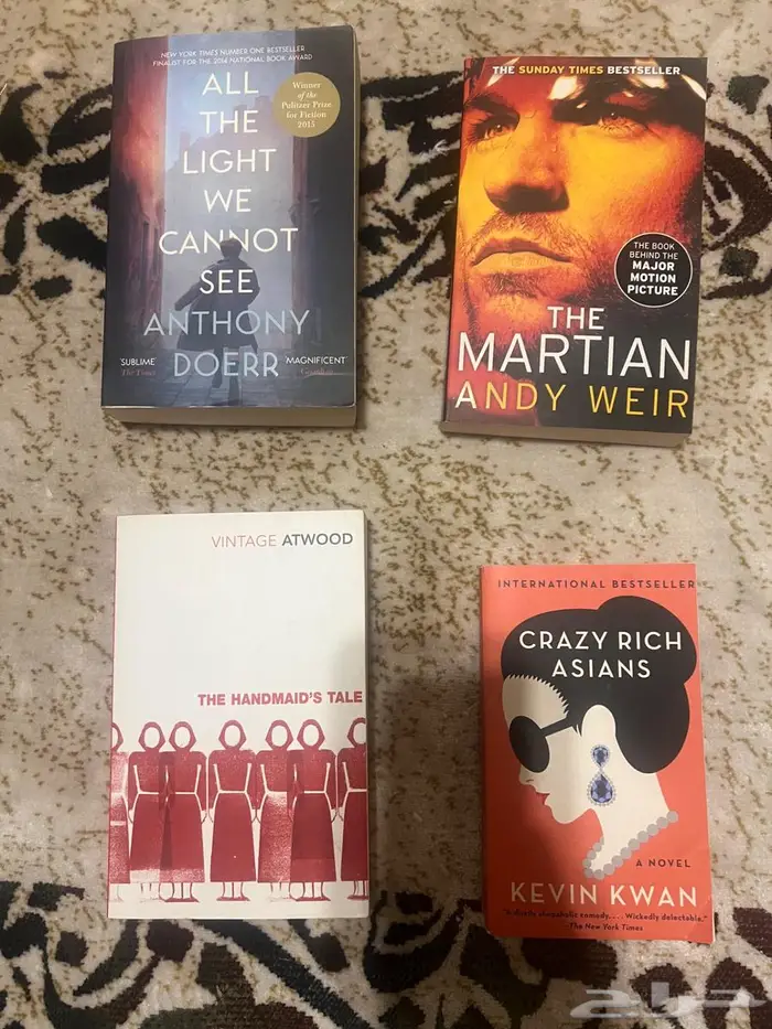 روايات انجليزية تحولت افلام بحالة ممتازة 0