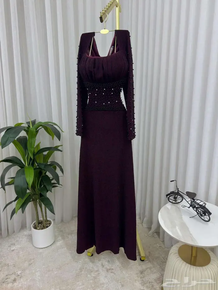 فساتين شتوي وصيفي خامات فاخره نشحن لكافه المدن والقرة 39