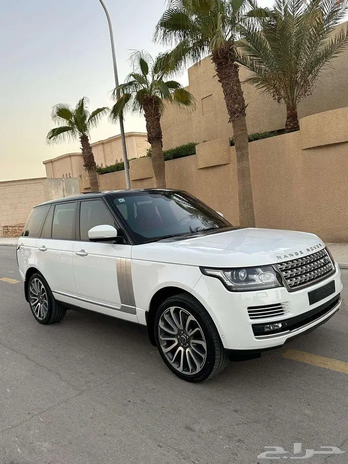 رنج روفر فوج لؤلؤي 2014 فوج سوبرتشارج نظيف جدا بحالة ممتازة 2
