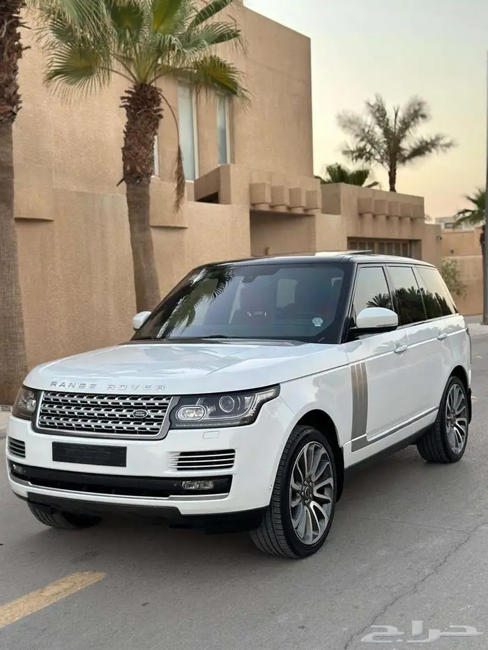 رنج روفر فوج لؤلؤي 2014 فوج سوبرتشارج نظيف جدا بحالة ممتازة 48