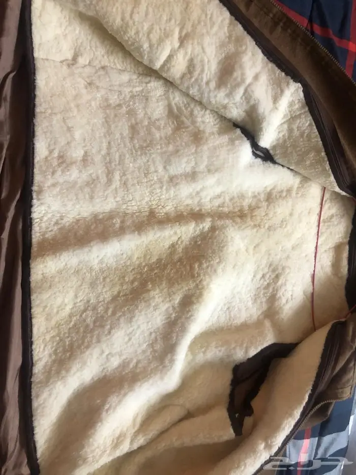 للبيع جاكيت من الخارج وبر جمل ومن الداخل غنم طفيلي 2