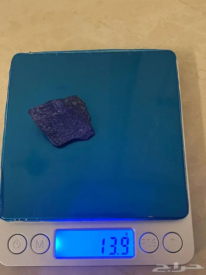 حجر خام لازورد أزرق 0