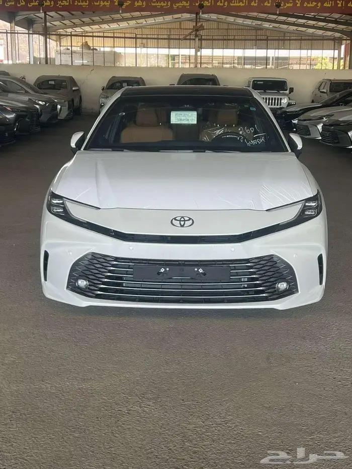 كامري لومير 2025 سعودي ابيض اصفار 0