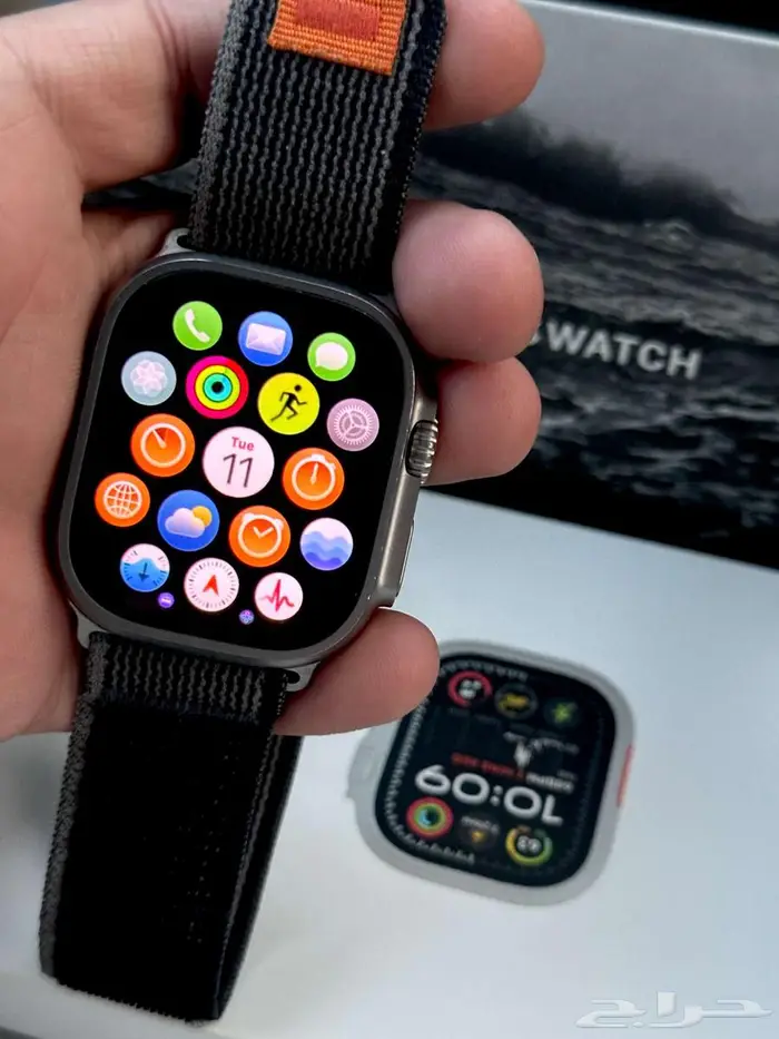 ساعة ابل ألترا 2 مثل الجديدة (Cellular   GPS يدعم eSIM) 3