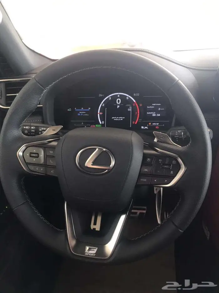 وارد اليحيى لكزس هايبرد هجين LX700H سبورت رادار 2025 14