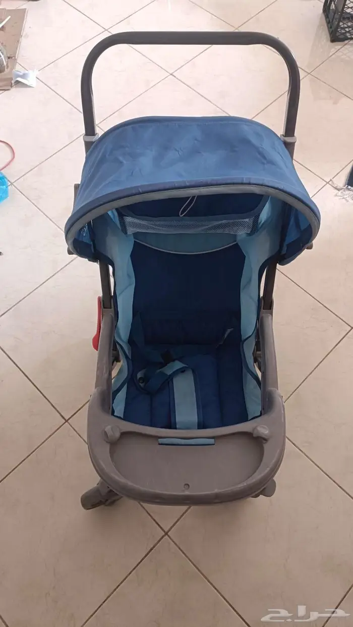 عربة أطفال مستعمله للبيع 4