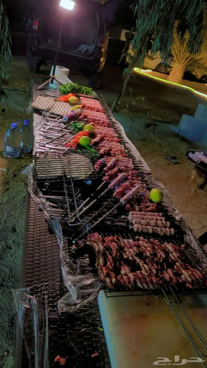 مشويات معلم مشاوي شوي خارجي دوار السعادة 3