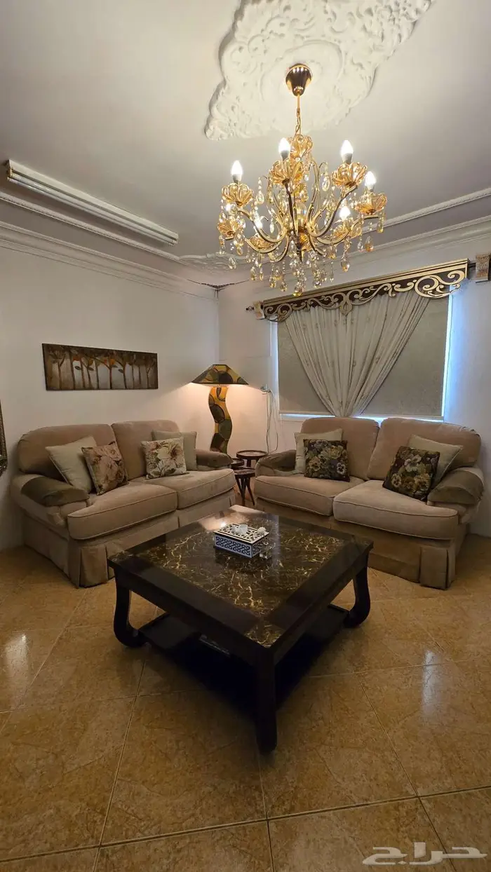 طقم كنب امريكي لون بيج 0