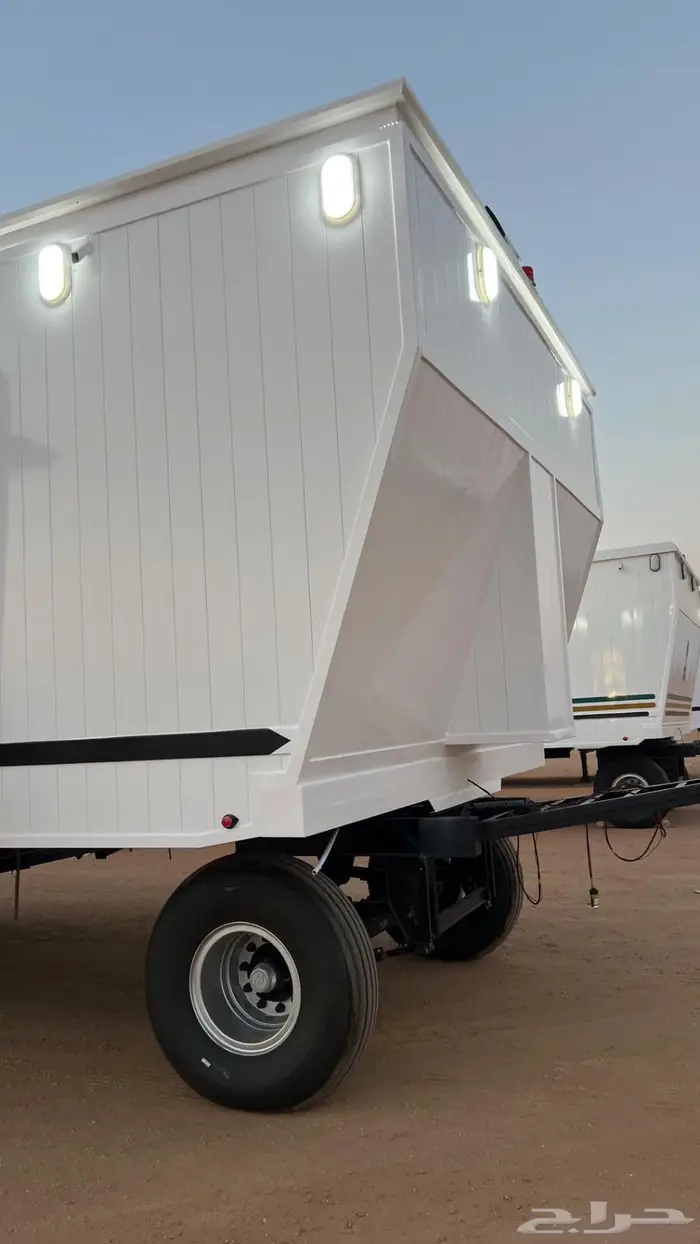 كرفان شرايح 16 متر جاهز طاقات مكيفات 2