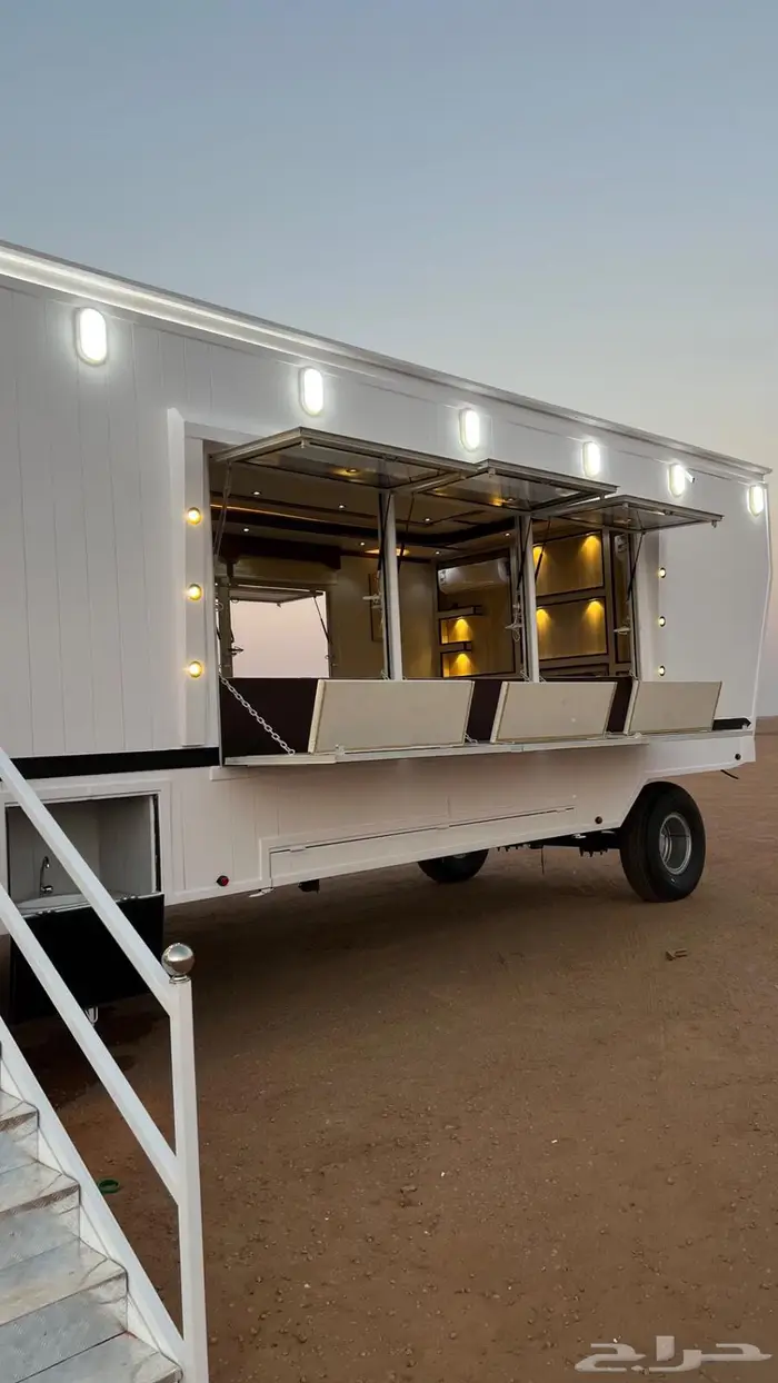 كرفان شرايح 16 متر جاهز طاقات مكيفات 4