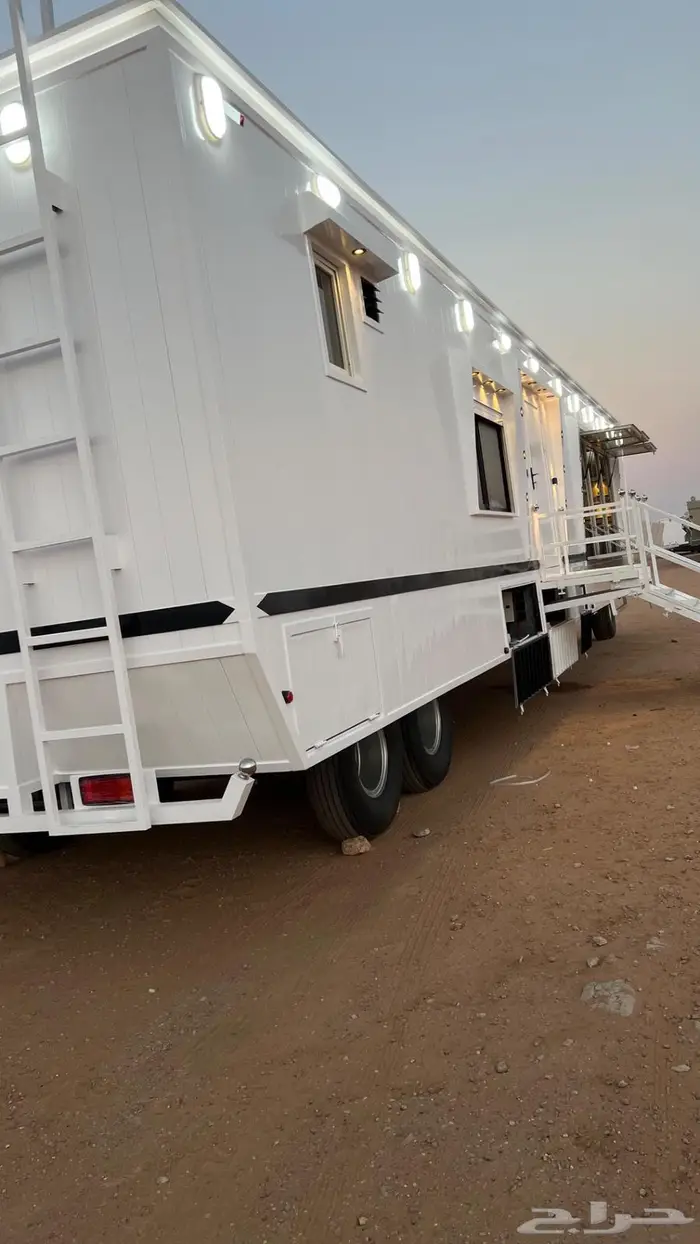 كرفان شرايح 16 متر جاهز طاقات مكيفات 14