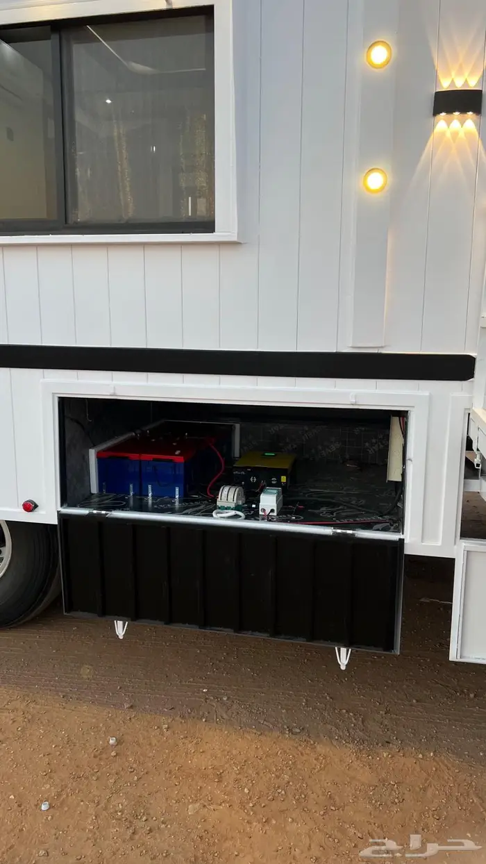 كرفان شرايح 16 متر جاهز طاقات مكيفات 12