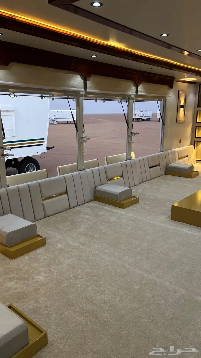 كرفان شرايح 16 متر جاهز طاقات مكيفات 24