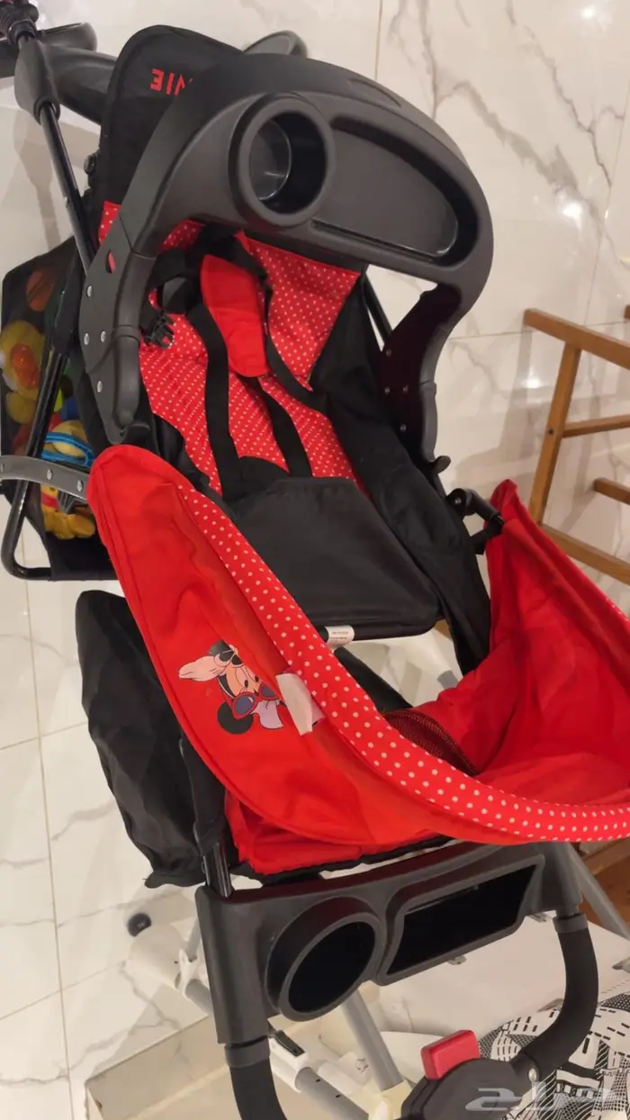 بيع عربة أطفال ديزني (ميني ماوس) 4