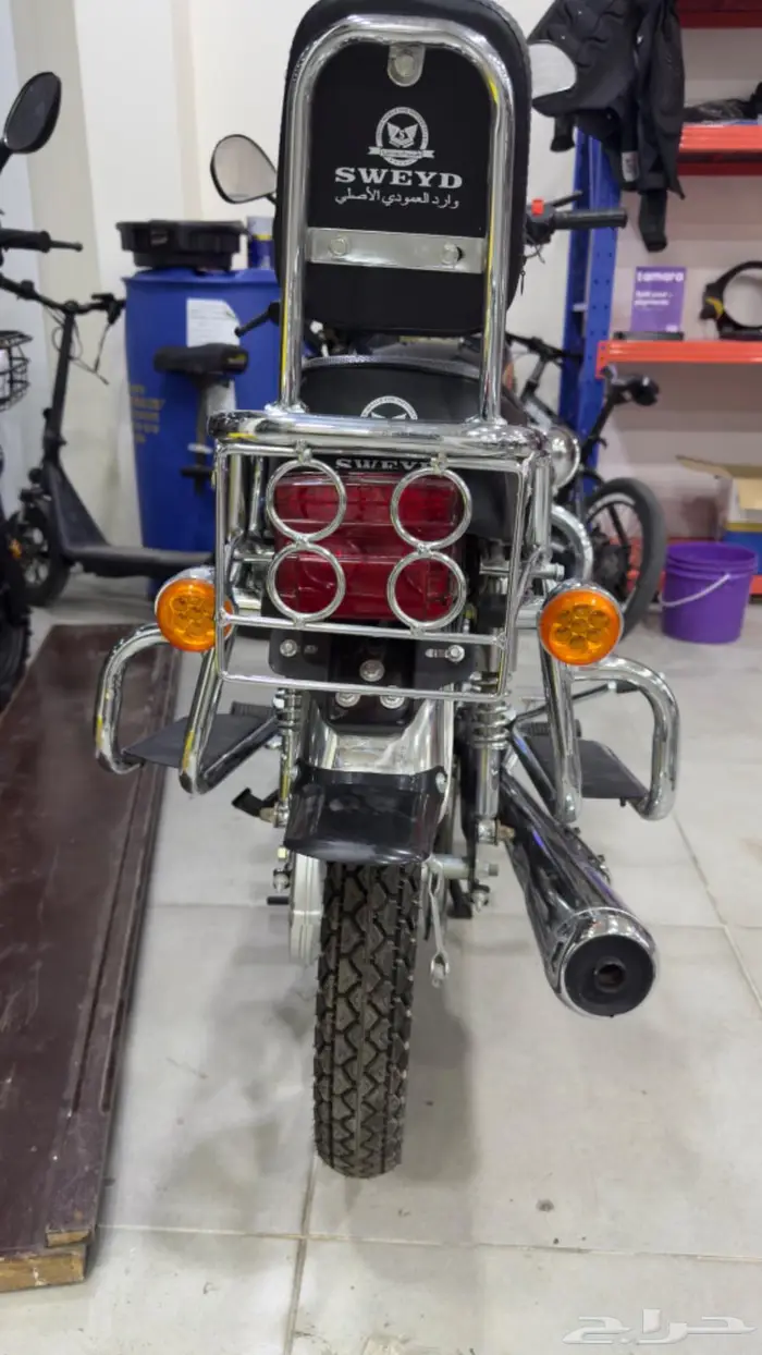 دراجة نارية سويد دباب سويد 150CC موديل 2025 3