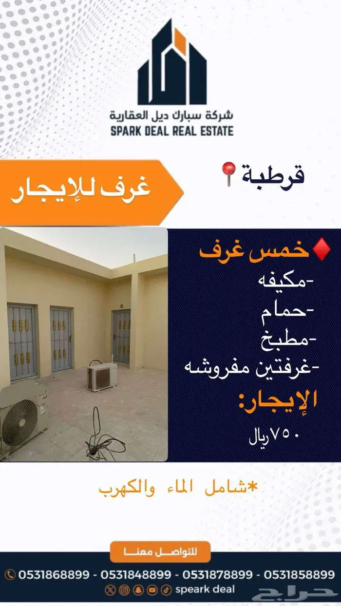 محلات و شقق للايجار و استراحة حي قرطبة عرعر 3