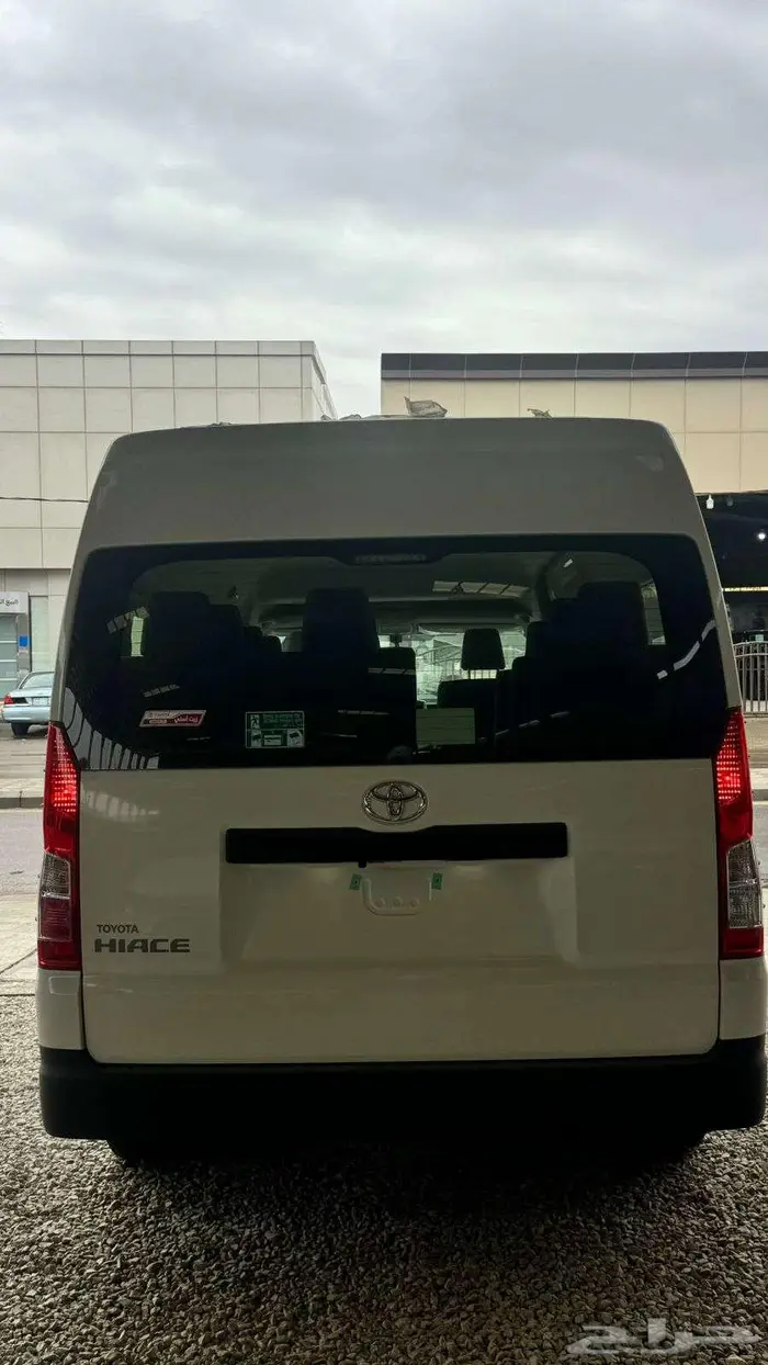 تويوتا باص هايس 2026 ديزل 13 راكب سعودي 165 شامل 5