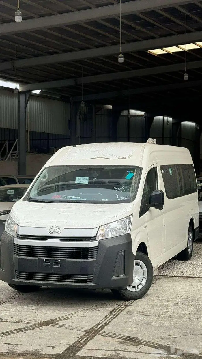 تويوتا باص هايس 2026 ديزل 13 راكب سعودي 165 شامل 0