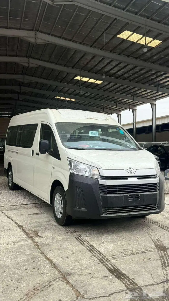 تويوتا باص هايس 2026 ديزل 13 راكب سعودي 165 شامل 4