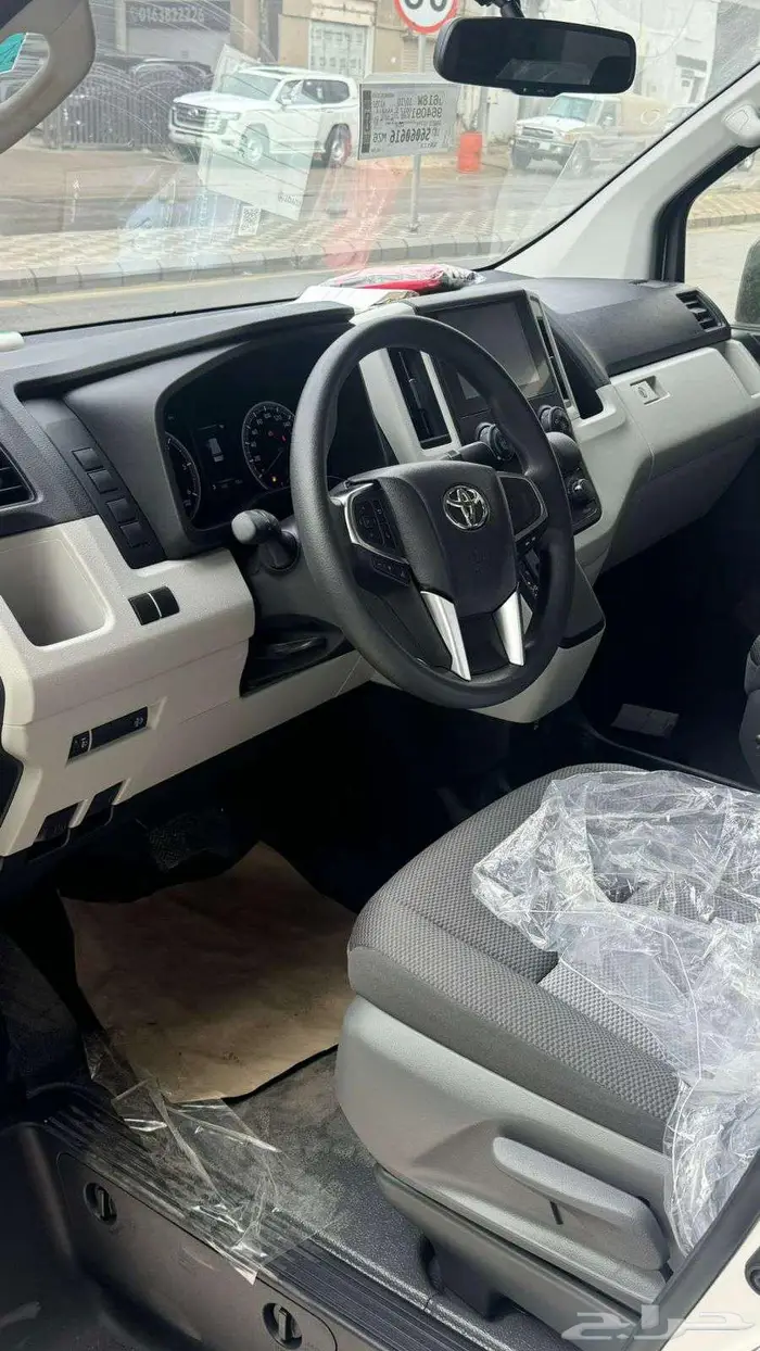 تويوتا باص هايس 2026 ديزل 13 راكب سعودي 165 شامل 7